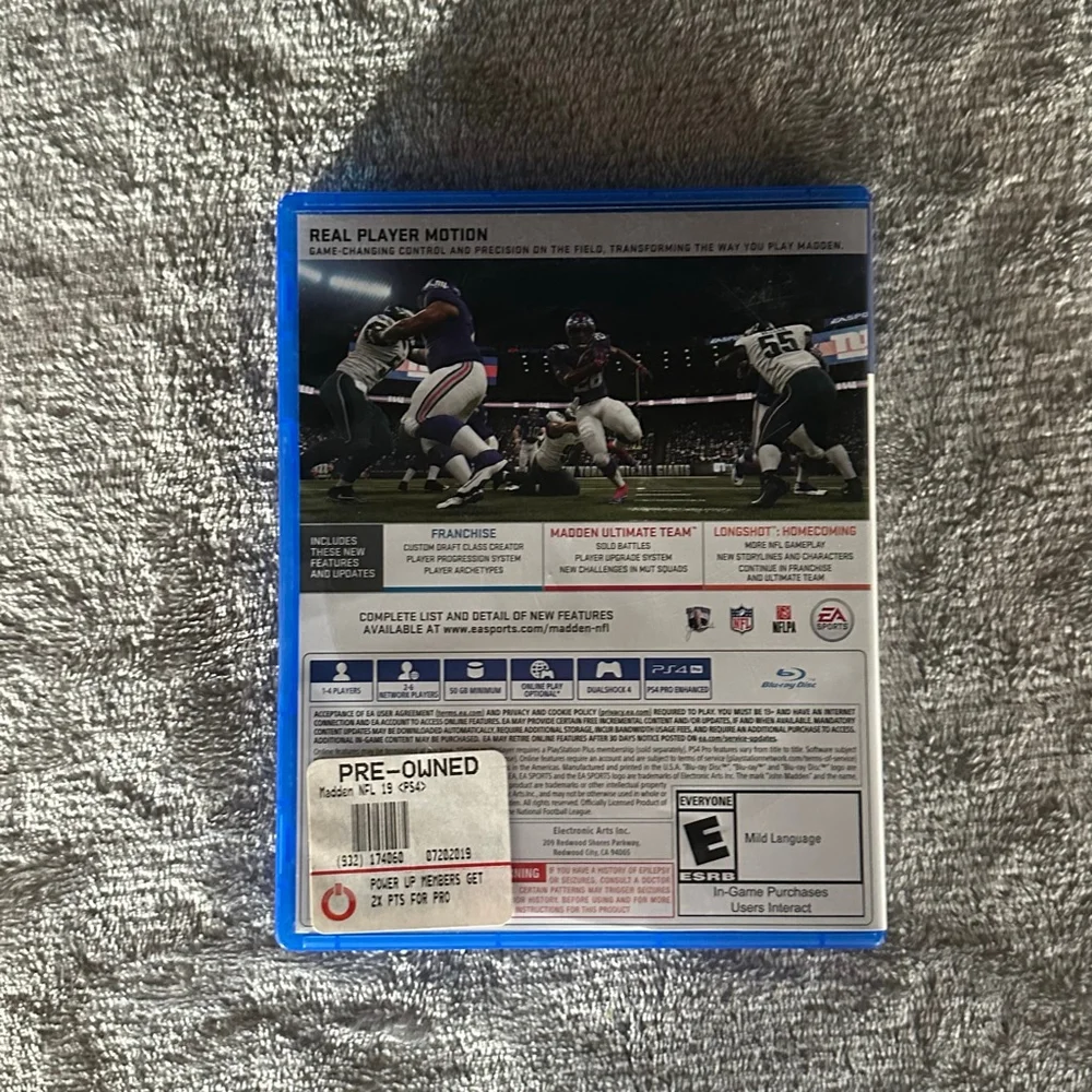 EA Sports Madden NFL 19 PS4 Video Game